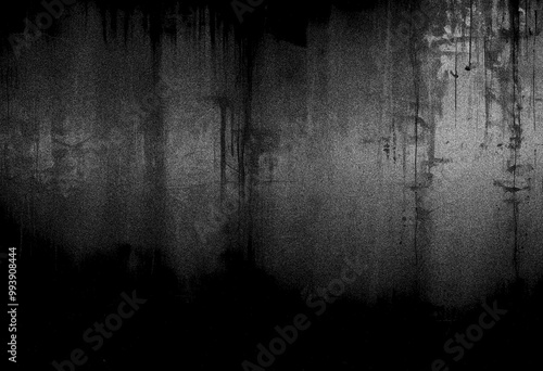 Black wall texture background, grainy texture background