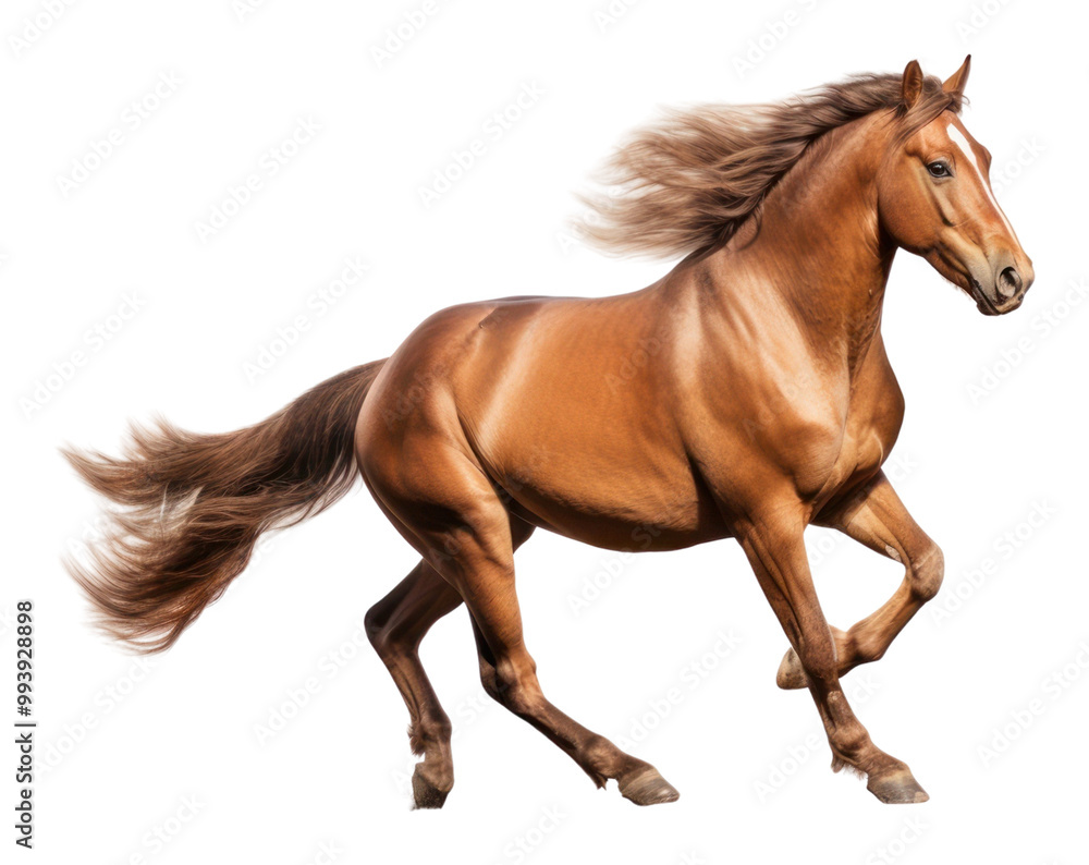 Naklejka premium PNG Horse stallion mammal animal.