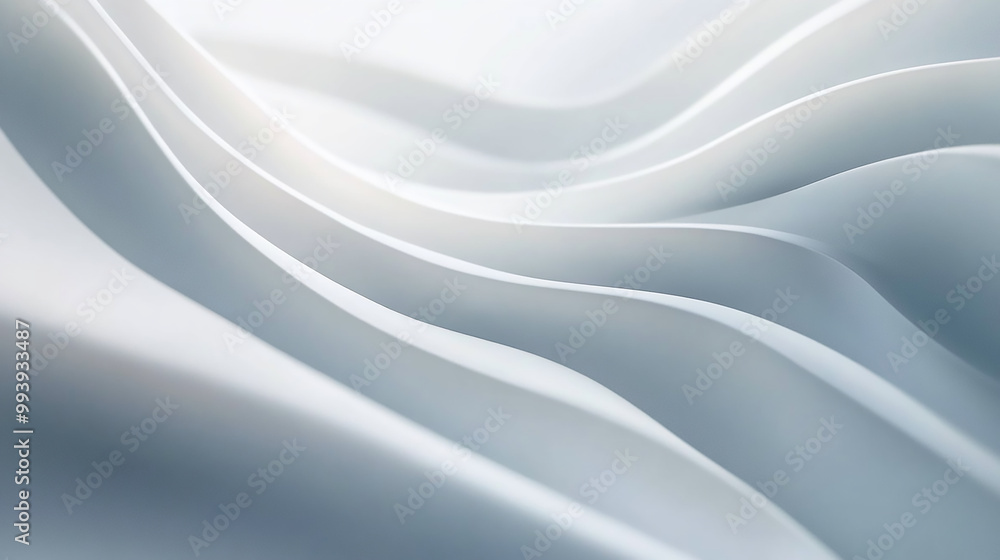 Generative AI white elegant symmetrical background product display Generative AI white elegant symmetrical background product display