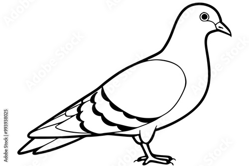 silhouette vector,Pigeons are symbolic of fertility and prosperity