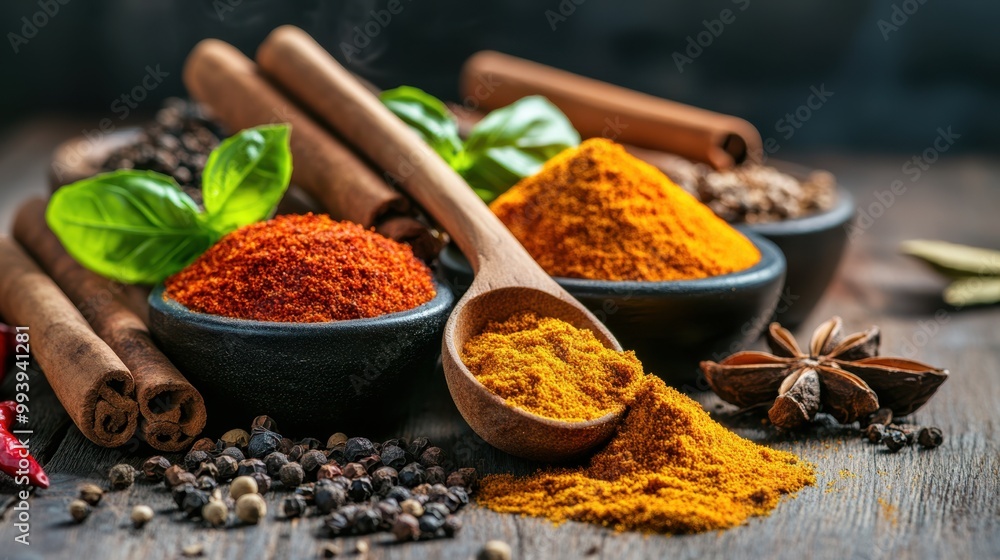 The Vibrant Spices and Herbs The Vibrant Spices and Herbs