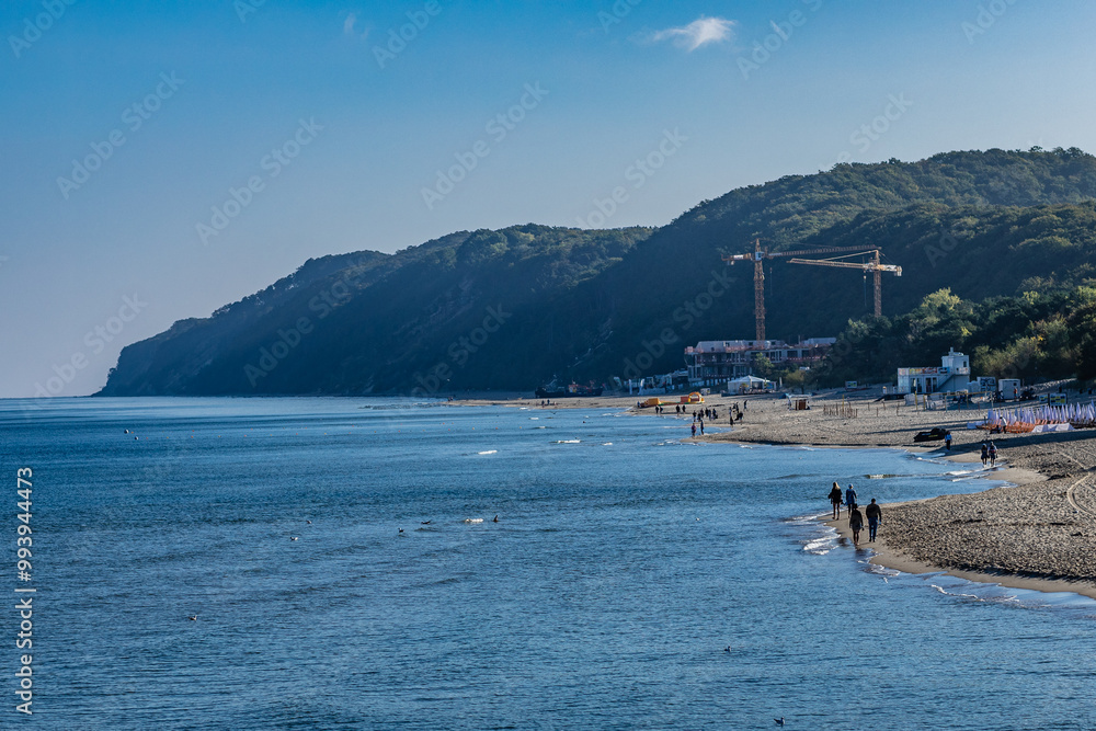 Plaża w Międzyzdrojach