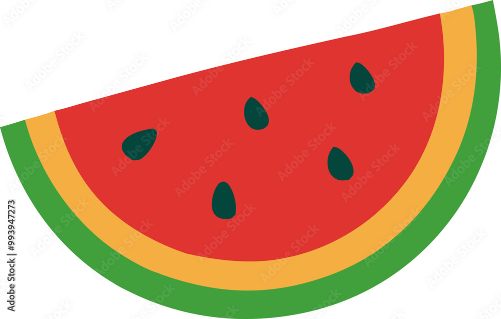 Fototapeta premium watermelon vector illustration