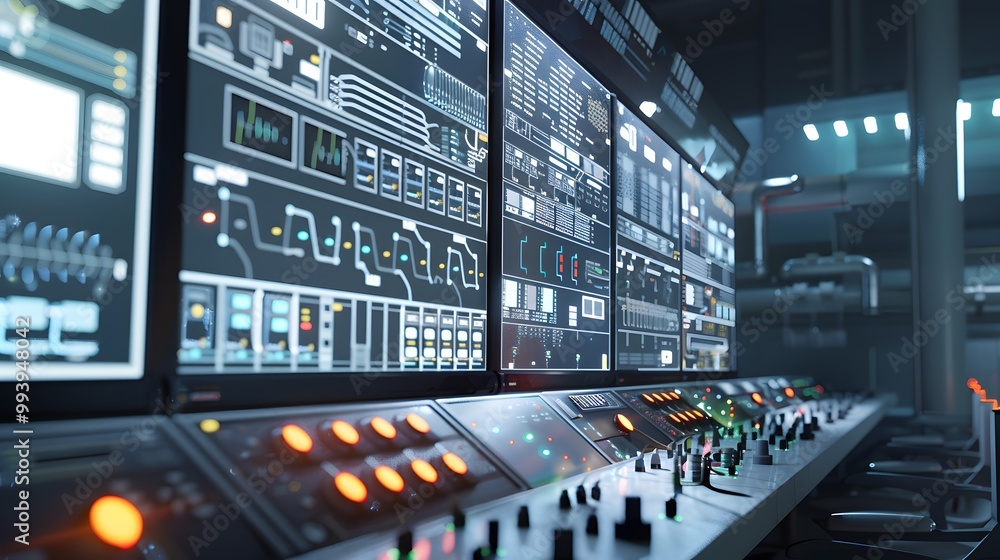 Create a scenario where a SCADA system is integrated with cybersecurity measures, protecting a power grid from external threats Create a scenario where a SCADA system is integrated with cybersecurity measures, protecting a power grid from external threats