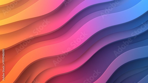 Background with abstract gradient shapes, soft color transitions