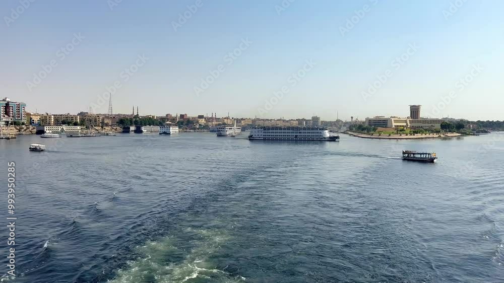 The Nile cruise has begun The Nile cruise has begun