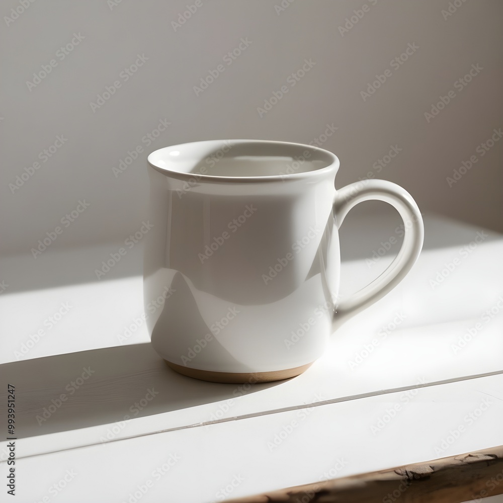 Obraz premium coffee mug mockup view ai generative