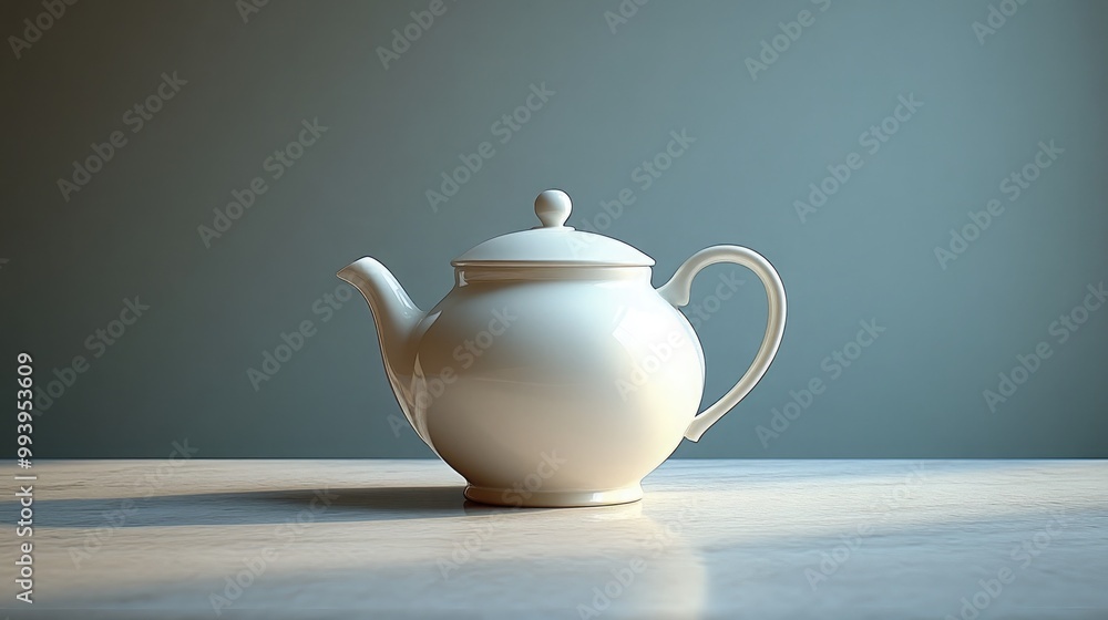 Tea Pot with Large Blank Copy Space for Product Promotion or Cooking Articles Tea Pot with Large Blank Copy Space for Product Promotion or Cooking Articles