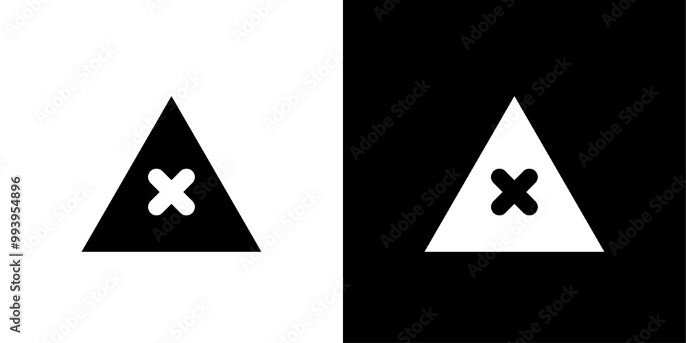 Attention Warning sign icon set vector illustration Attention Warning sign icon set vector illustration