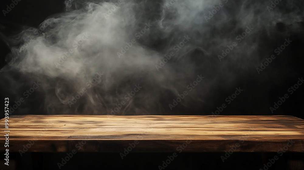Wooden Table with Smoky Background
Wooden Table with Smoky Background