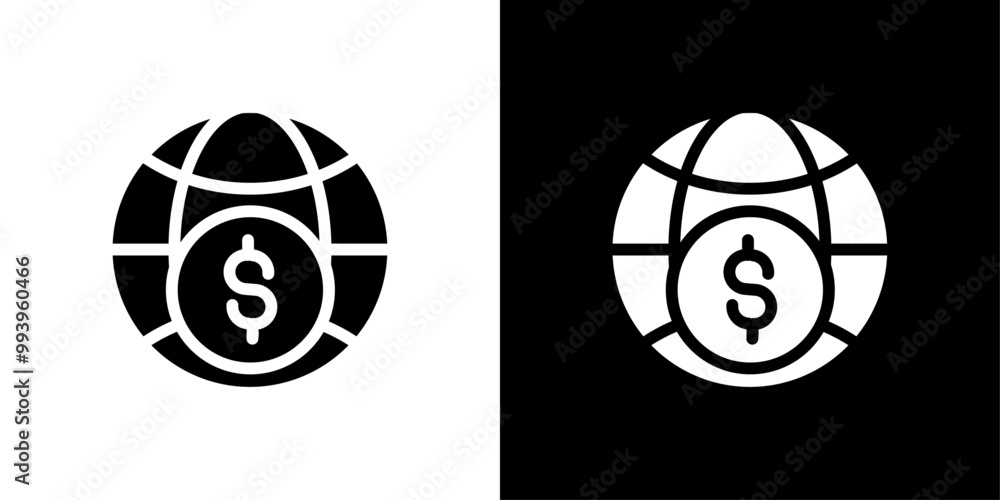 world payment transfer icon set vector illustration world payment transfer icon set vector illustration