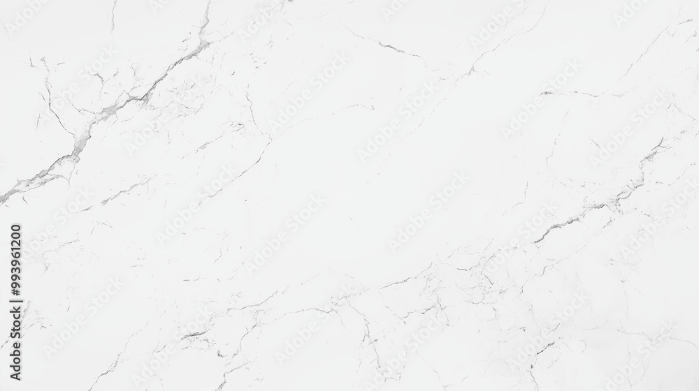 Fototapeta premium Elegant white marble texture with subtle gray veining, perfect for backgrounds and design