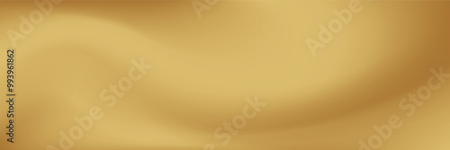 Gold abstract blurred gradient background. Vector illustration.