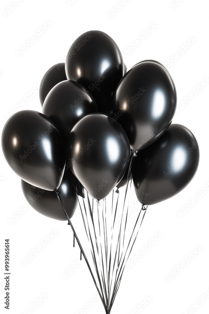balloons isolated on white background. clipping path balloons isolated on white background. clipping path