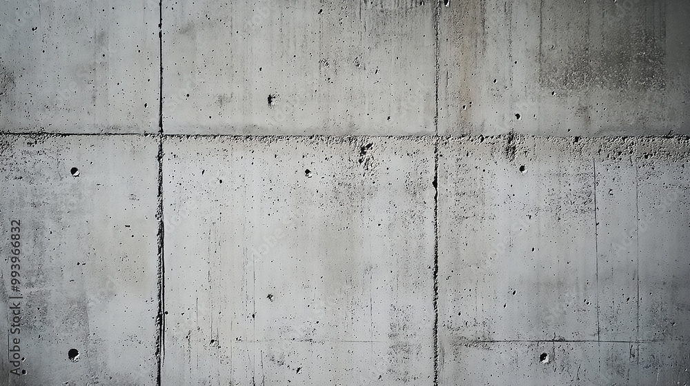 Fototapeta premium Gray cement wall or concrete surface texture for background. 