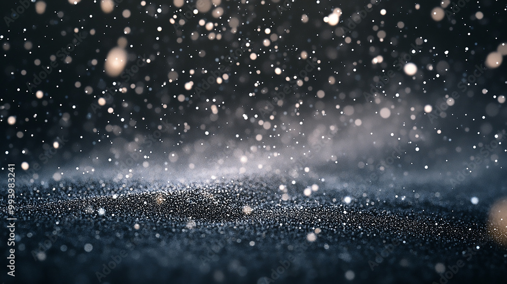 Fototapeta premium starry night sky Black and white photo of stars, suitable for astronomy enthusiasts 