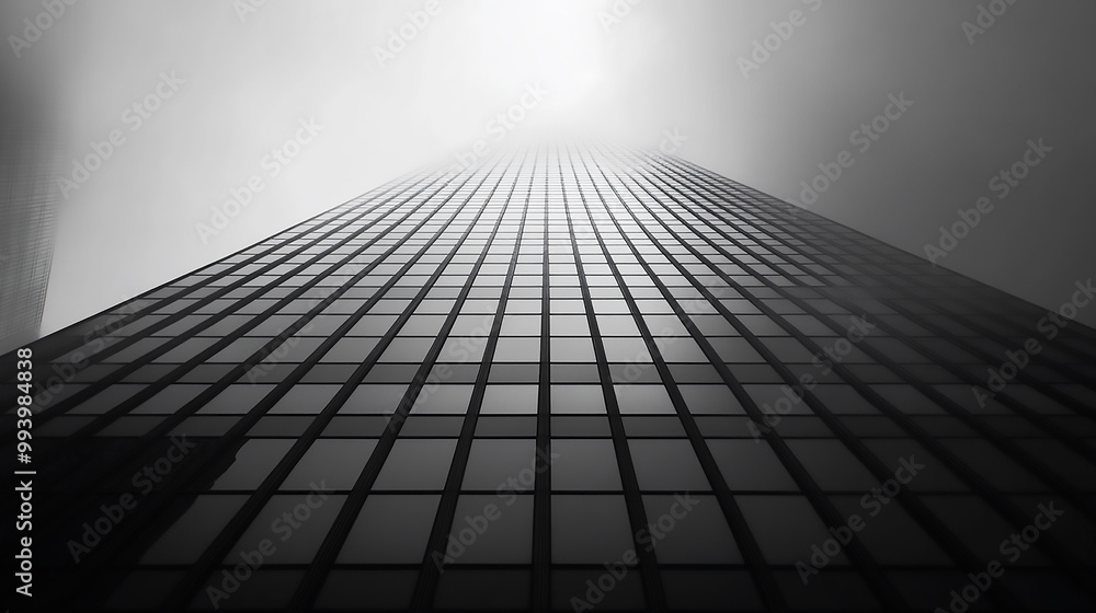 Sleek architectural glass structures with minimalist design for a modern aesthetic Sleek architectural glass structures with minimalist design for a modern aesthetic