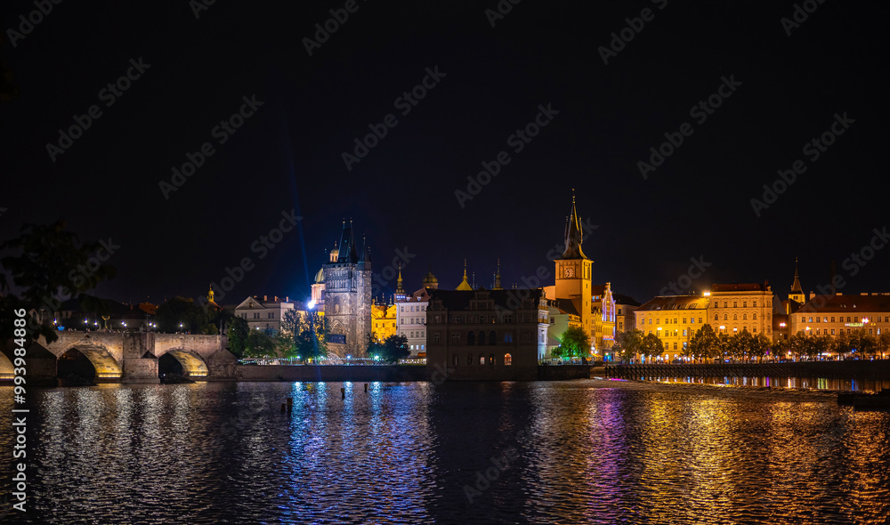 Fototapeta premium prague praha praga visit praga Hradczany panorama czech panorama view