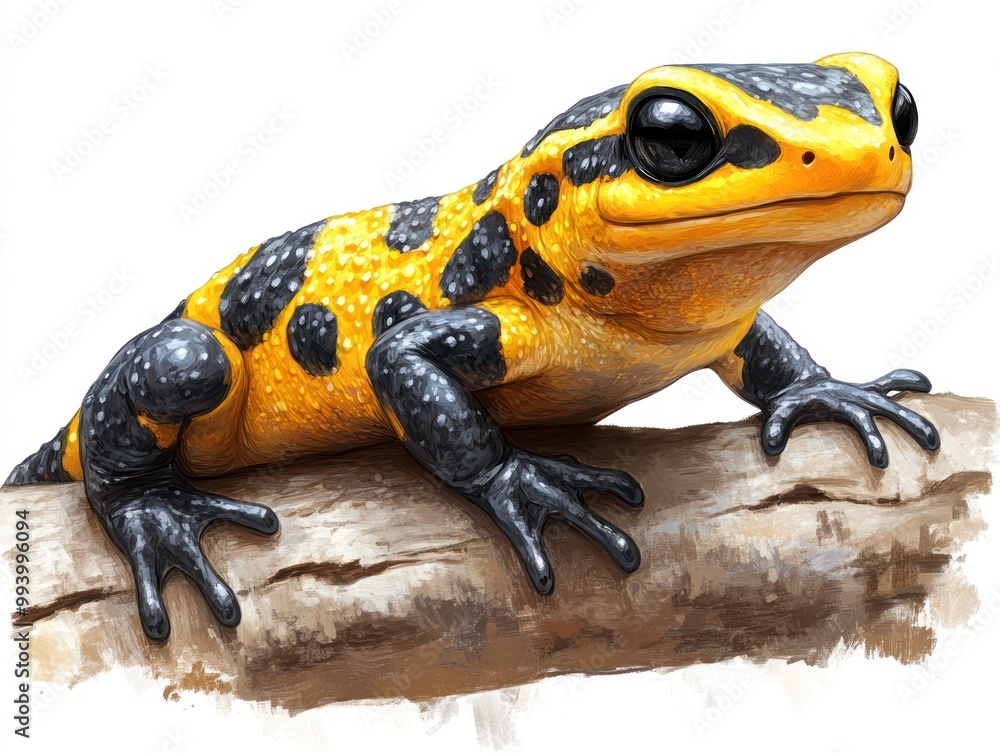 Fototapeta premium Fire Salamander