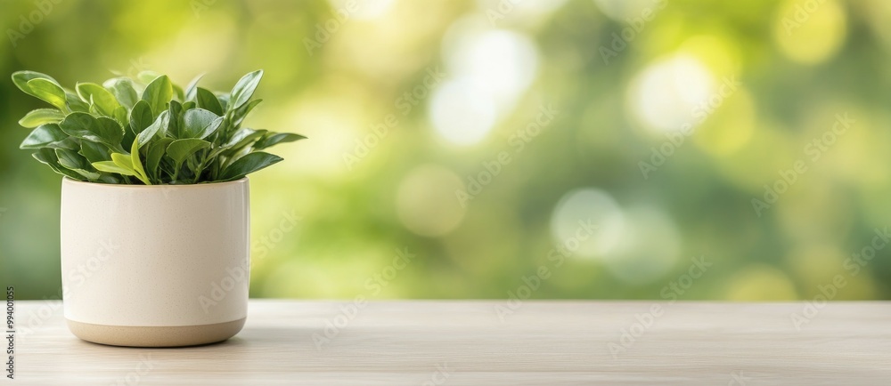 A table in the coffee shop has a blank menu board. background blur. A table in the coffee shop has a blank menu board. background blur.