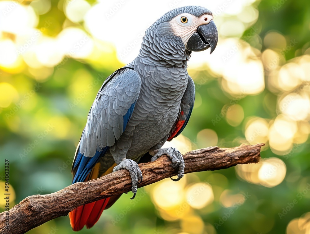 Fototapeta premium African Grey Parrot