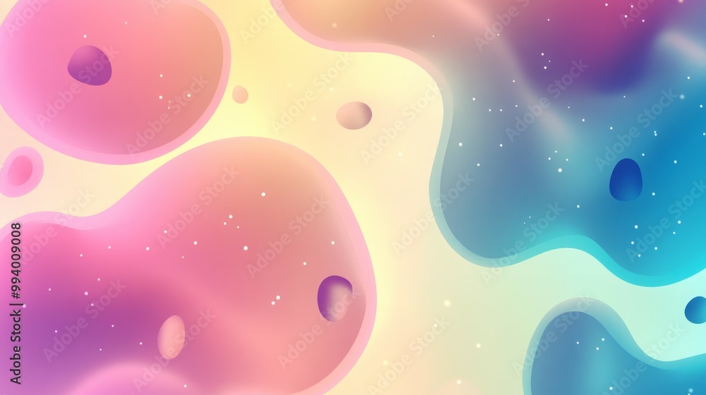 Abstract background with vibrant colors and flowing shapes. Abstract background with vibrant colors and flowing shapes.