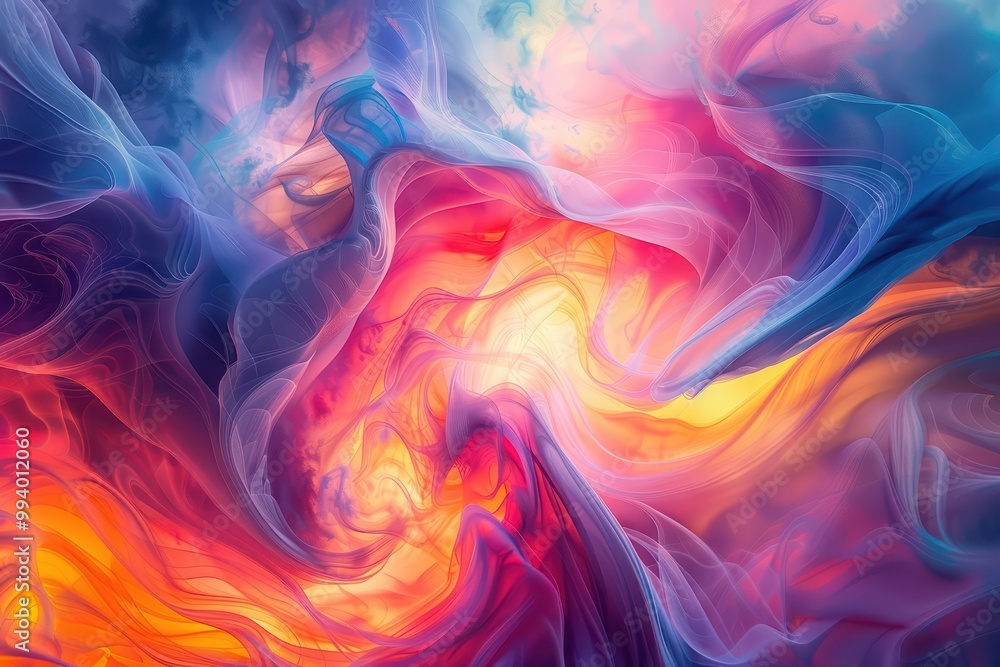 Vibrant abstract swirl of colors, blending in a mesmerizing dance of light and shadow, perfect for creative projects and backgrounds. Vibrant abstract swirl of colors, blending in a mesmerizing dance of light and shadow, perfect for creative projects and backgrounds.