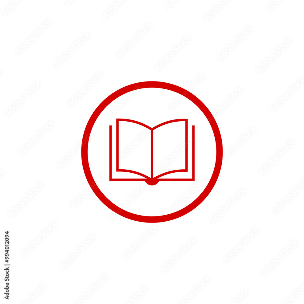 Open book icon isolated on transparent background Open book icon isolated on transparent background