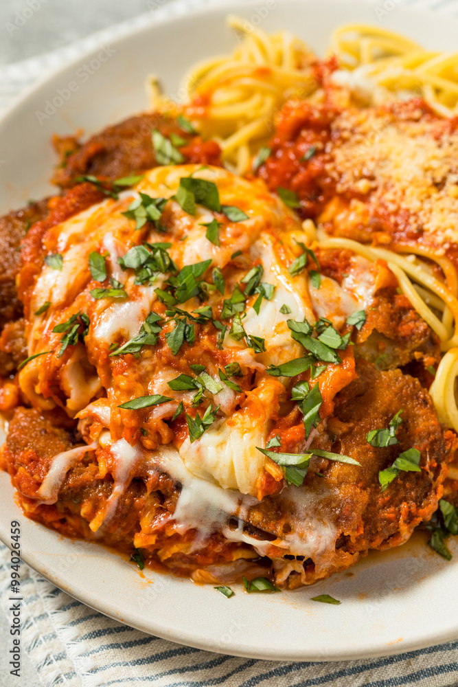 Italian Homemade Eggplant Parmesan Pasta Italian Homemade Eggplant Parmesan Pasta