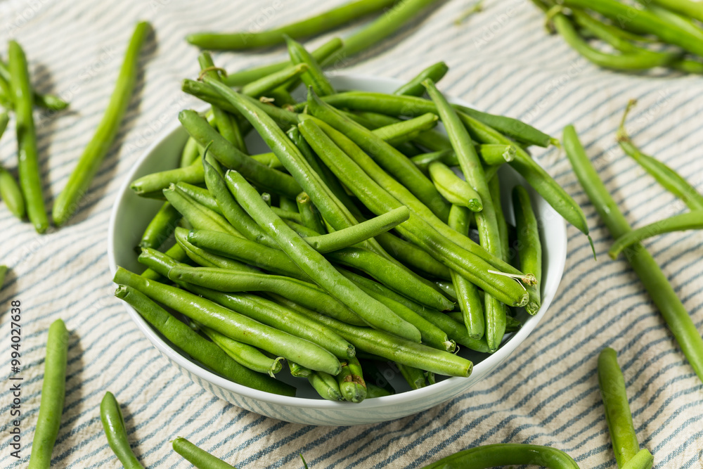 Raw Organic French Green Beans Raw Organic French Green Beans