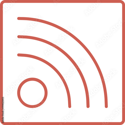 Rss Vector Icon