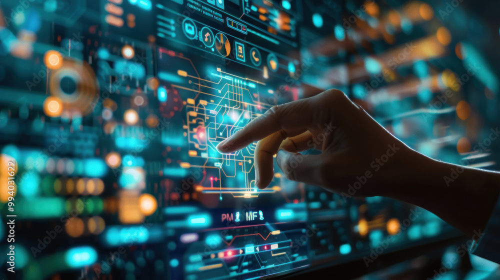 A data scientist building models with supervised and unsupervised learning techniques to forecast future trends. A data scientist building models with supervised and unsupervised learning techniques to forecast future trends.