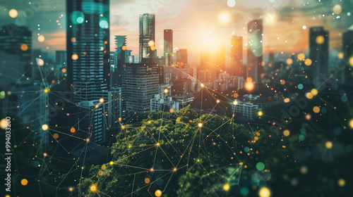 A data scientist working on sustainable solutions, using data science to optimize energy consumption and reduce waste.