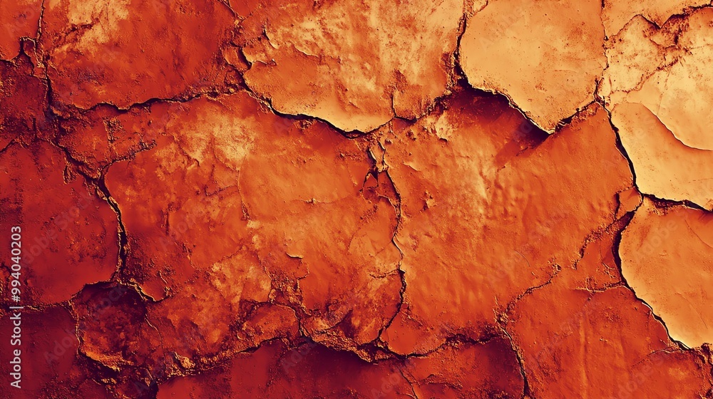 A close-up view of cracked red clay texture, showcasing natural patterns and earth tones, perfect for backgrounds and artistic designs. A close-up view of cracked red clay texture, showcasing natural patterns and earth tones, perfect for backgrounds and artistic designs.