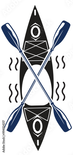 PrintWater activities, in line design. Water activities, swimming, surfing, kayaking, water sports, diving, paddleboarding on white background vector. Water activities editable stroke icon