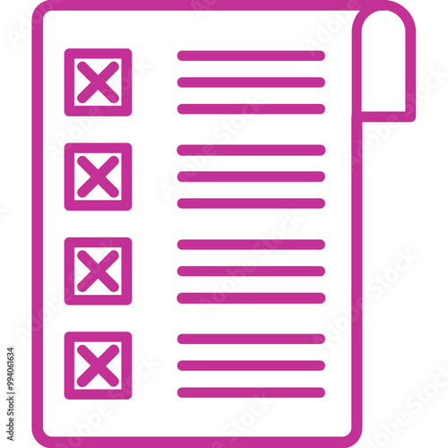 Resignation Vector Icon Design