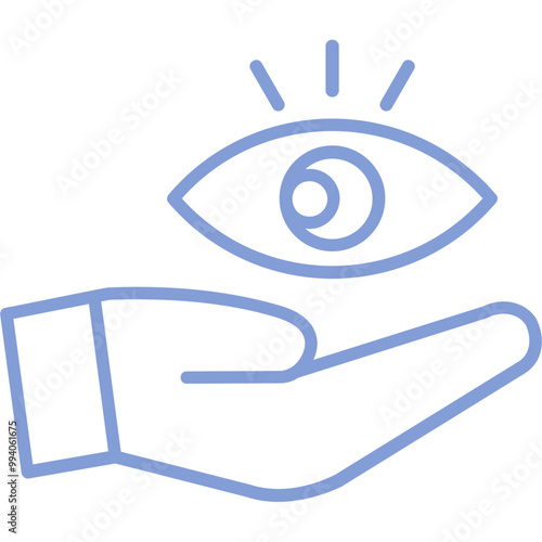 Eye Care Vector Icon Design