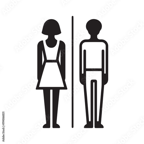 man and woman