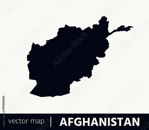 High Detailed Vector Map - Afghanistan