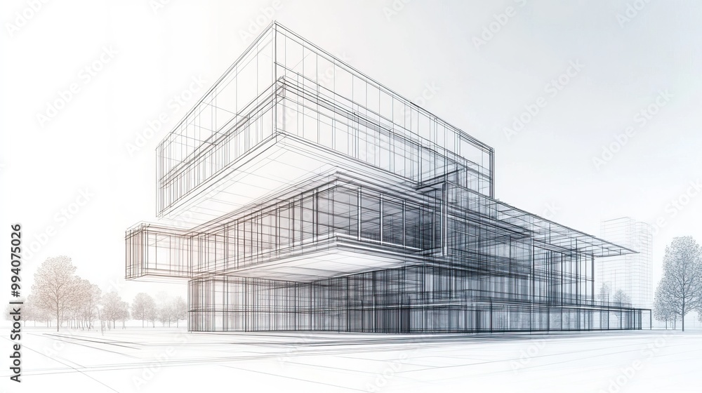 Modern Building Architectural Design Modern Building Architectural Design