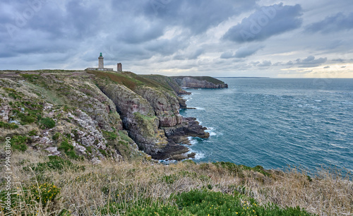 seascape with dramatic clou...