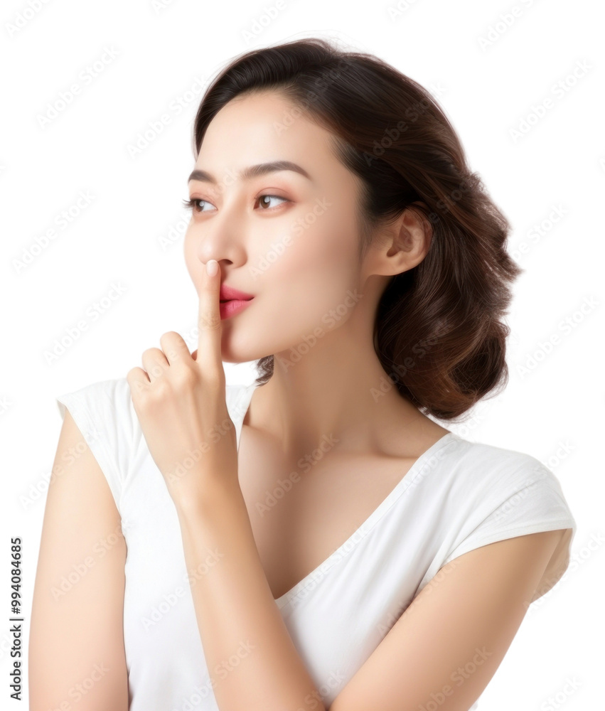 PNG Woman keep quiet gesture portrait finger adult. PNG Woman keep quiet gesture portrait finger adult.