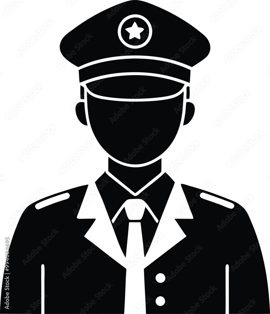 Traffic police silhouette vector art illustration design with no background, police and people silhouette Traffic police silhouette vector art illustration design with no background, police and people silhouette