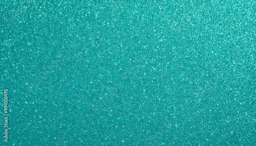 Turquoise Glitter Background. Wallpaper Texture.