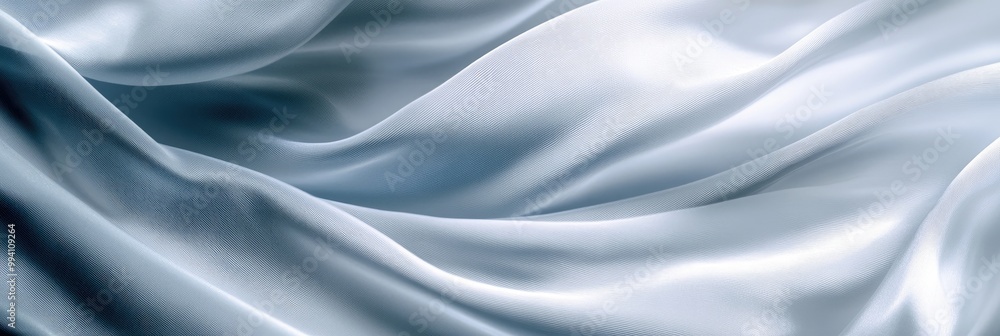 Rippling silk fabric texture in motion, with soft shadows and flowing curves Rippling silk fabric texture in motion, with soft shadows and flowing curves