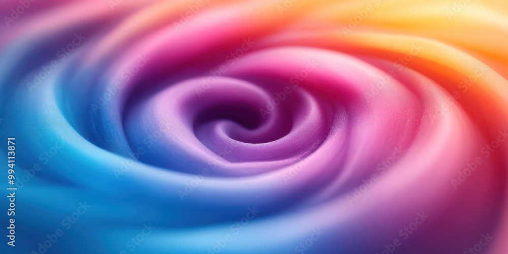 Fototapeta premium A Colorful Swirling Abstract Background with a Dreamy, Textured, and Smooth Surface