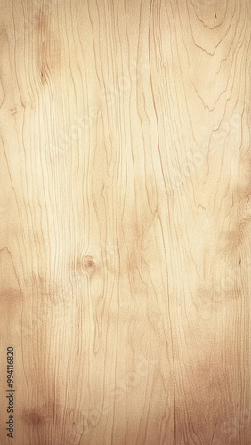 Light Wooden Surface with Natural Grain Patterns for Background or Wallpaper - Organic and Neutral Design