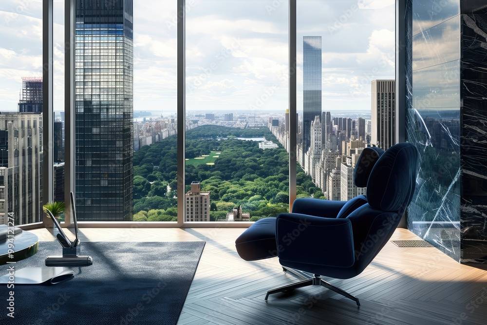 Free photo businessman in a big office in concept of business vision Free photo businessman in a big office in concept of business vision
