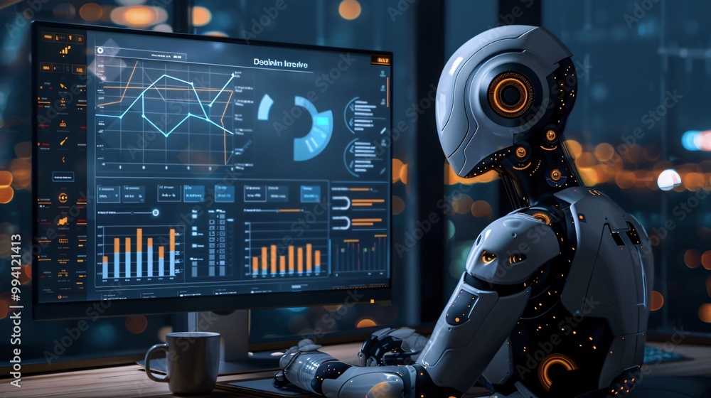 digital Ai assistant concept digital Ai assistant concept