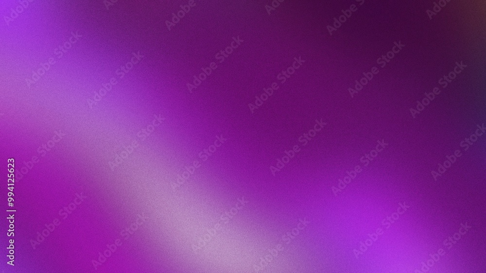 Fototapeta premium A gradient background in pink and purple with a grainy noise effect, adding texture and depth, ideal for abstract posters and backdrop designs.